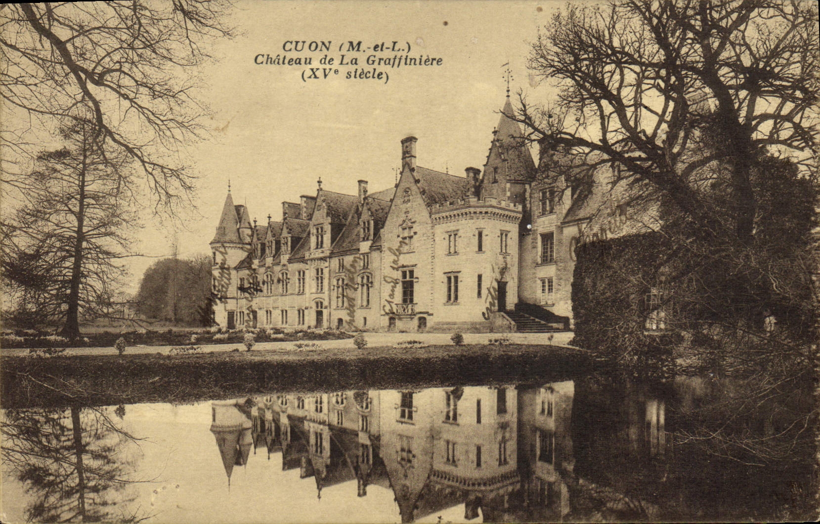 CPA Cuon Chateau De La Graffiniere
