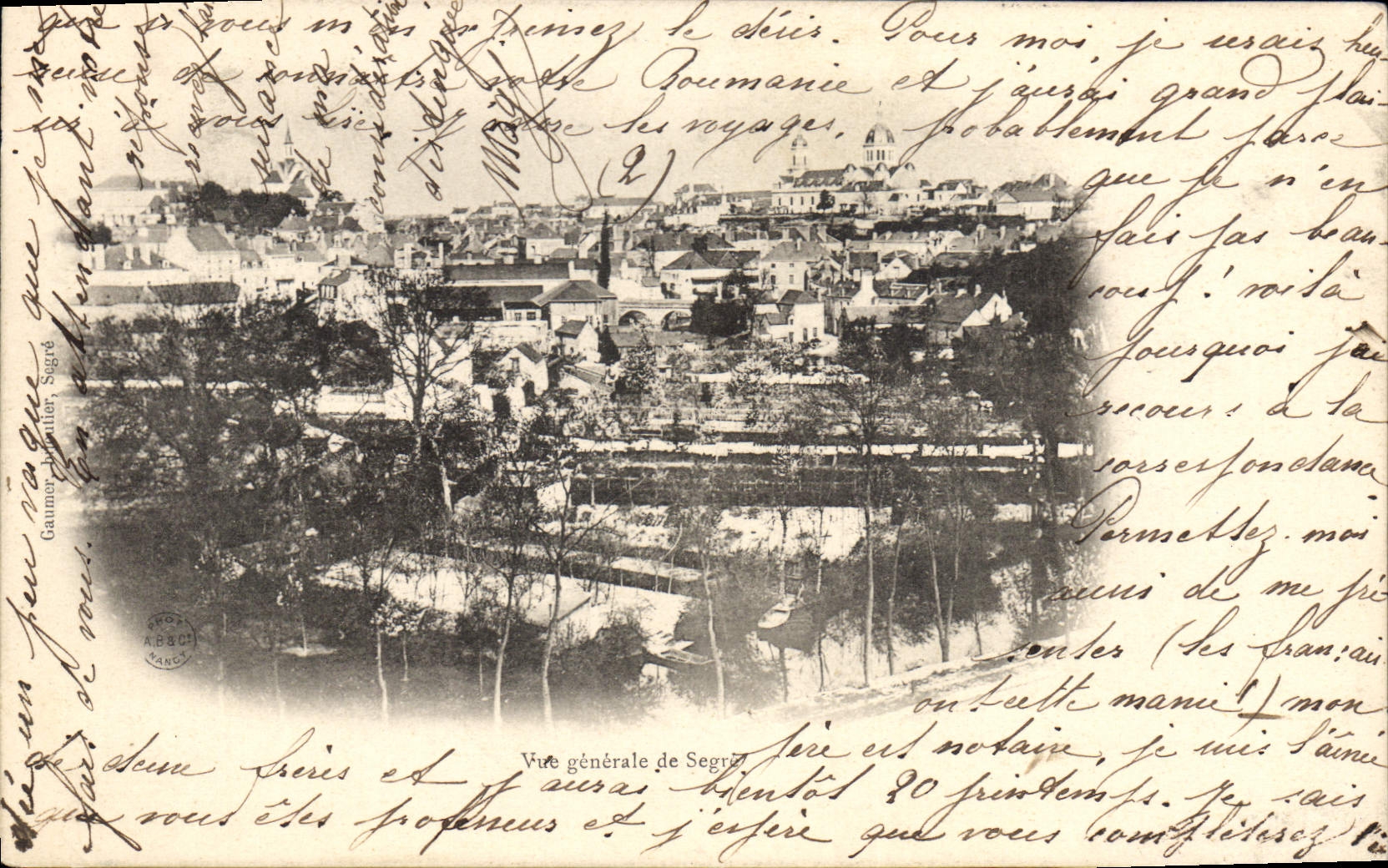 CPA Vue Generale De Segre