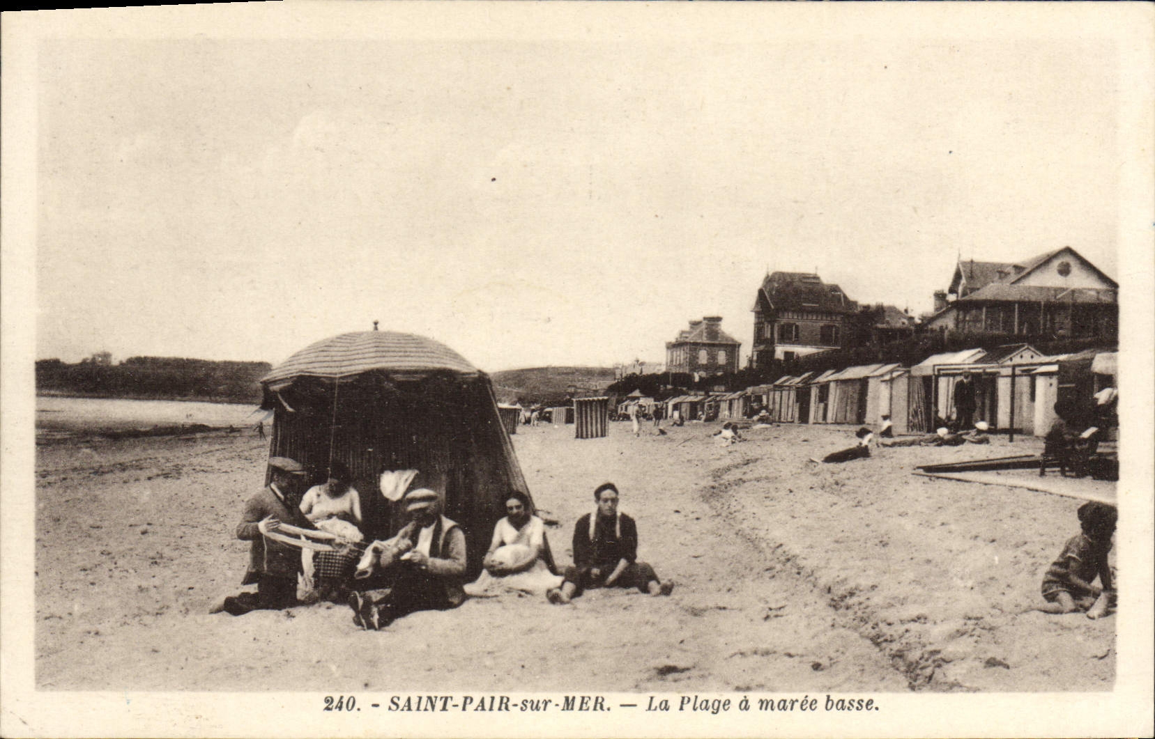 CPA Saint Pair Sur Mer La Plage 