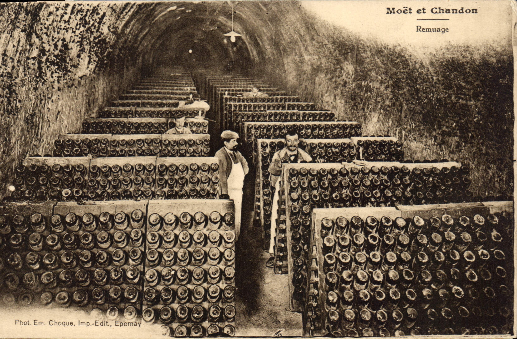 CPA Moet Et Chandon Remuage
