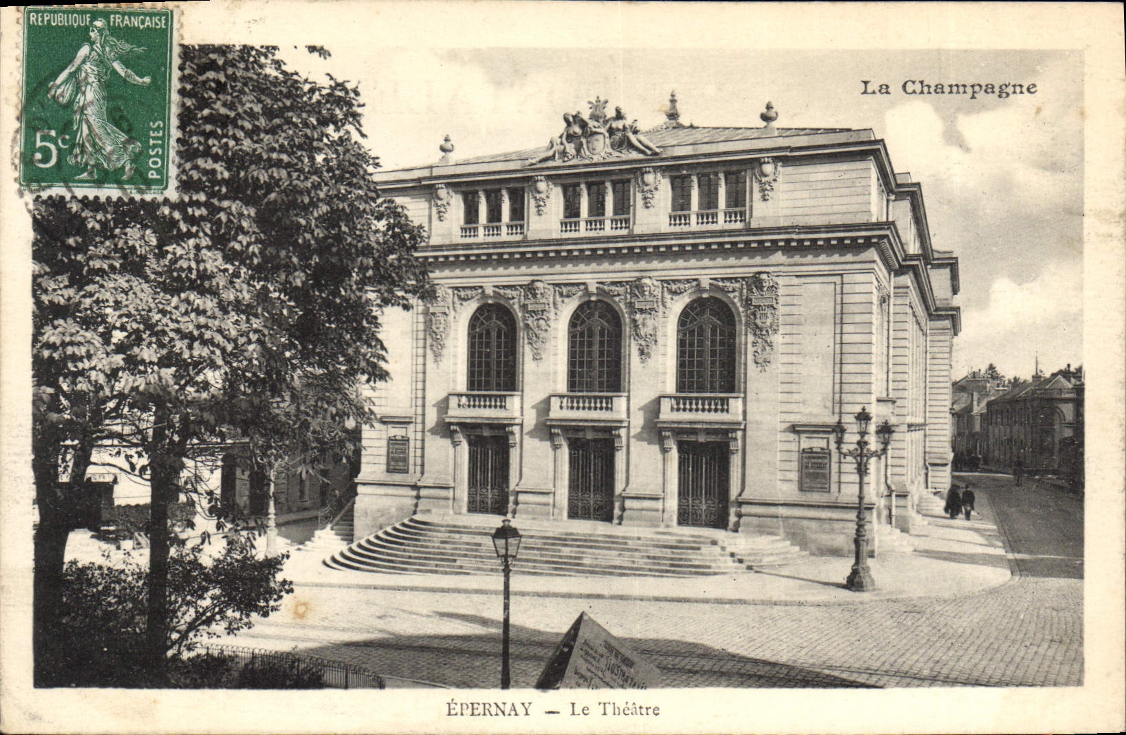 CPA Epernay Le Theatre
