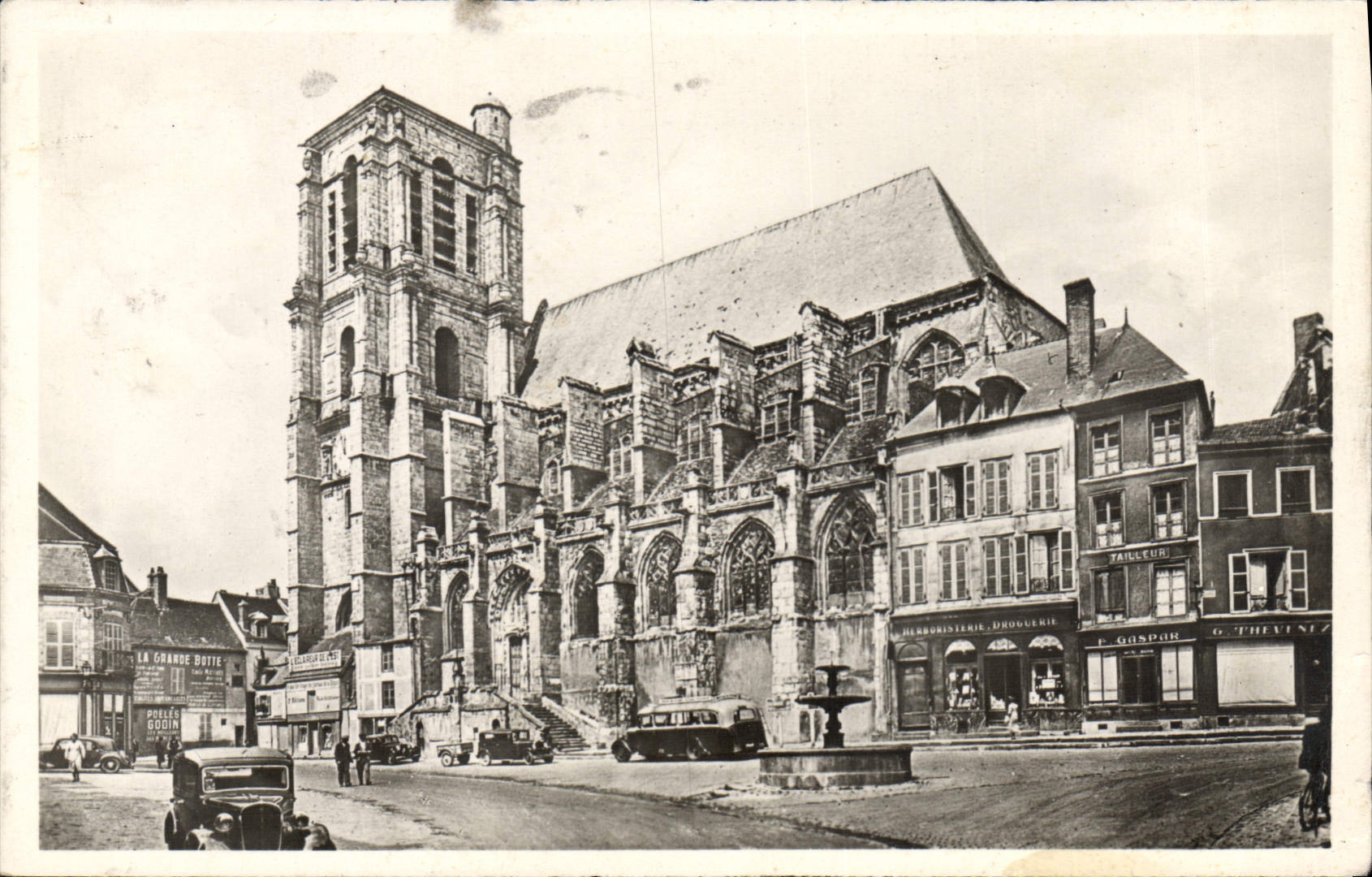 CPA Sezanne Eglise St Denis