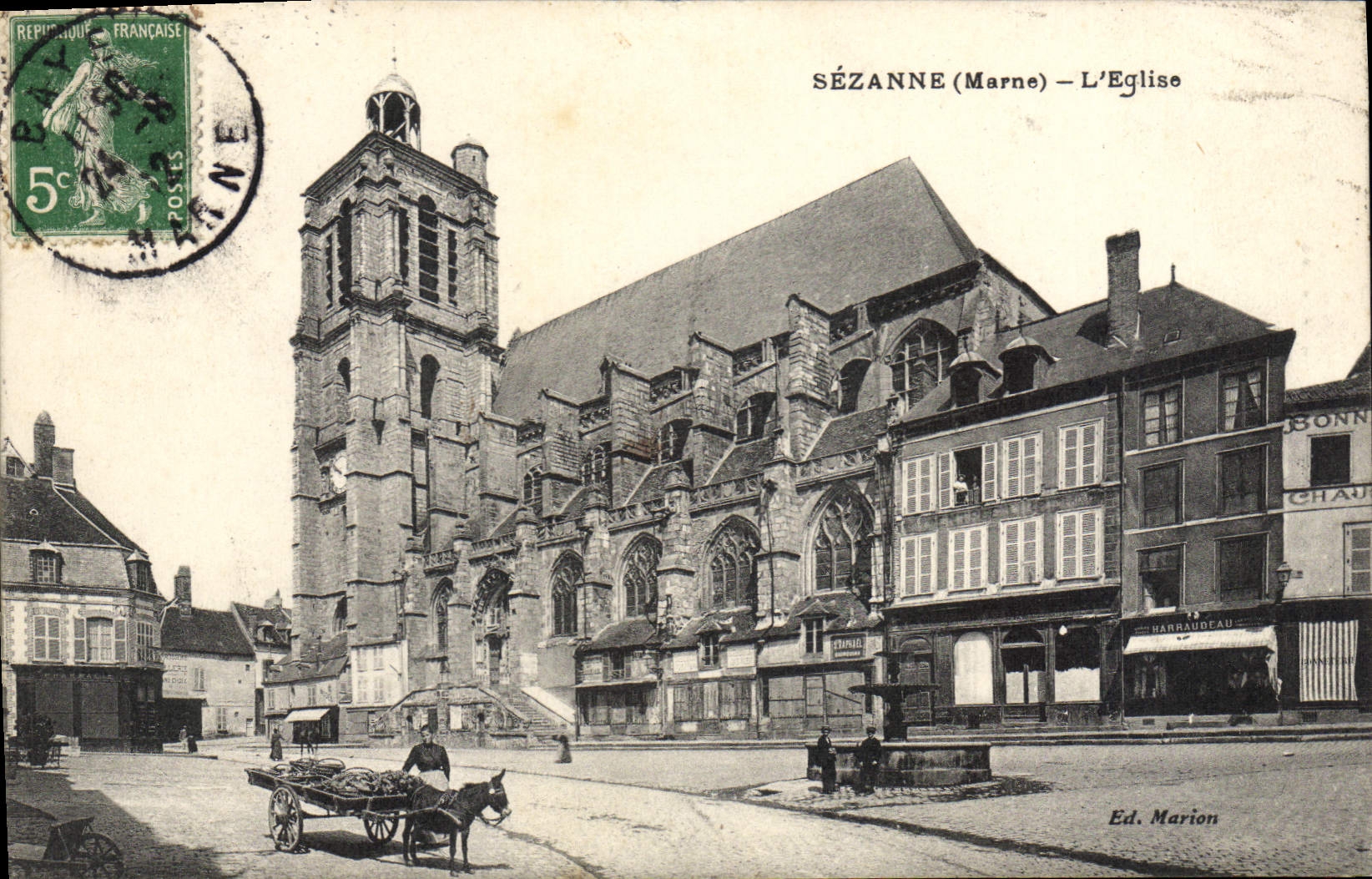 CPA Sezanne L'Eglise