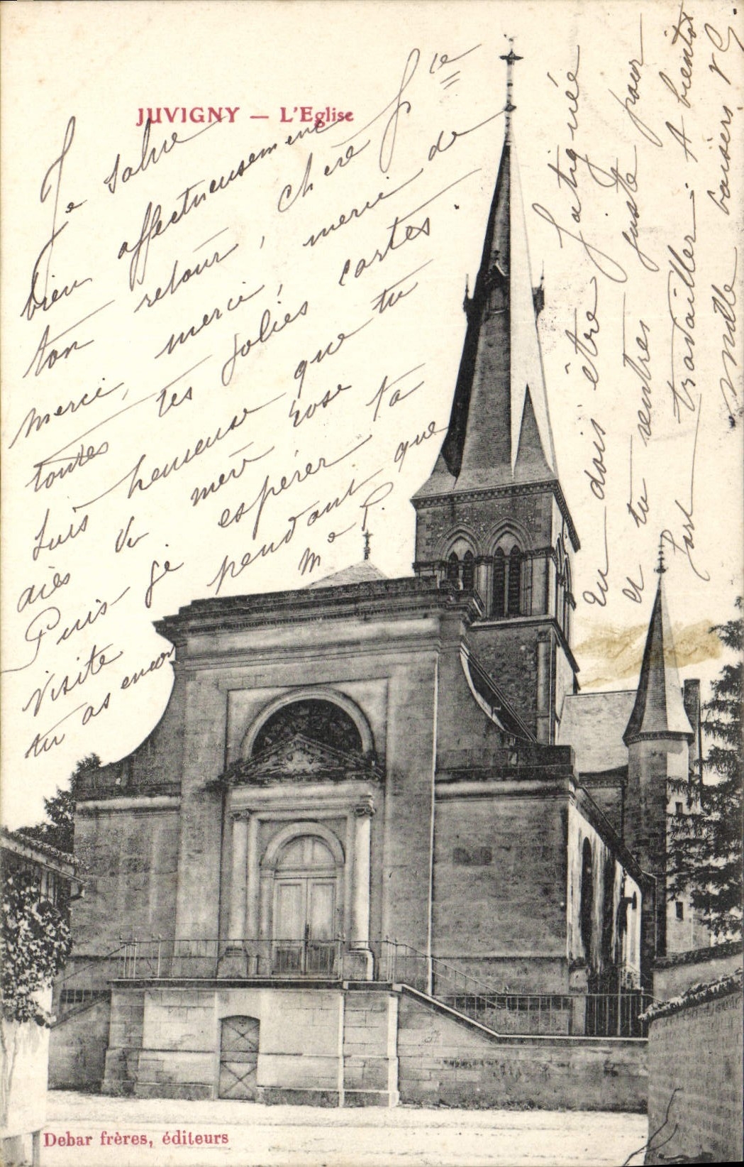 CPA Juvigny L'Eglise