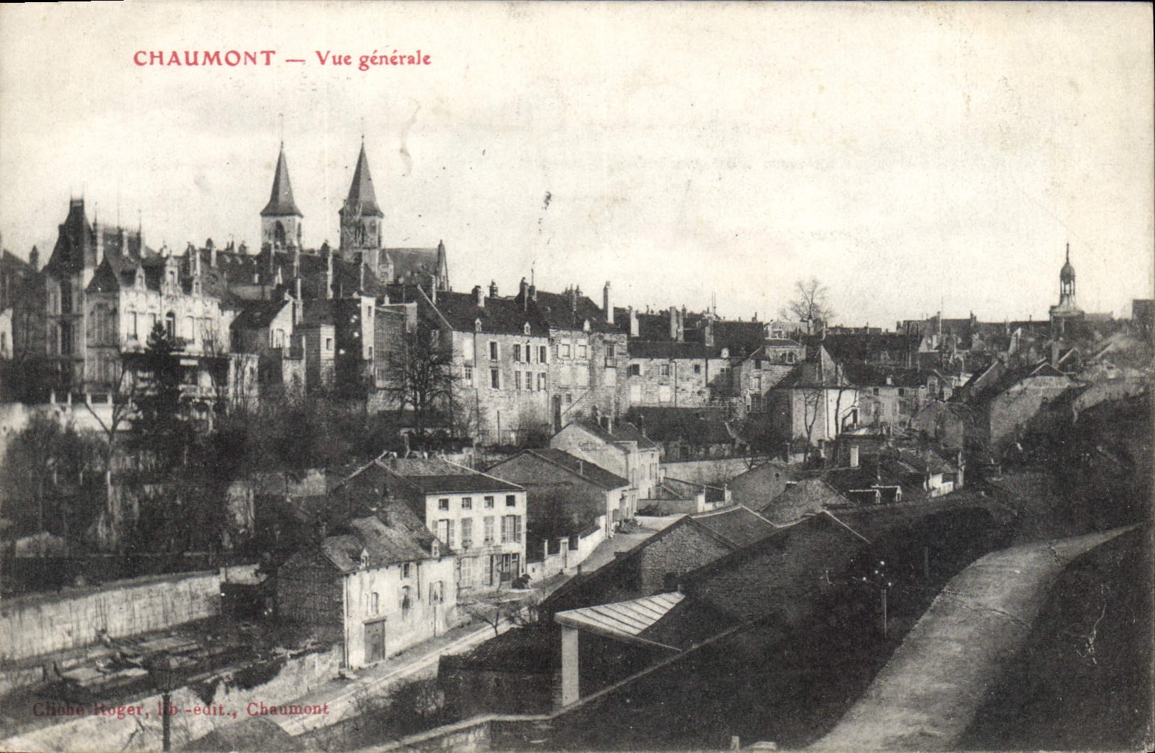 CPA Chaumont Vue Generale