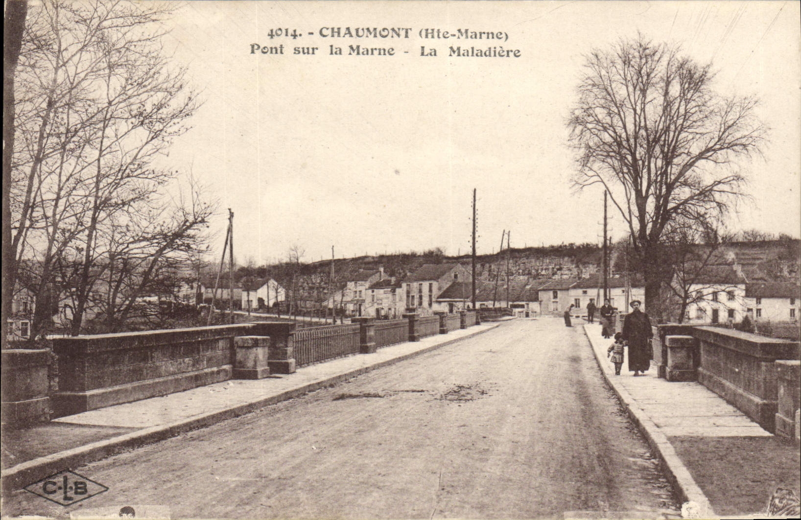 CPA Chaumont Pont Sur La Marne la Maladière
