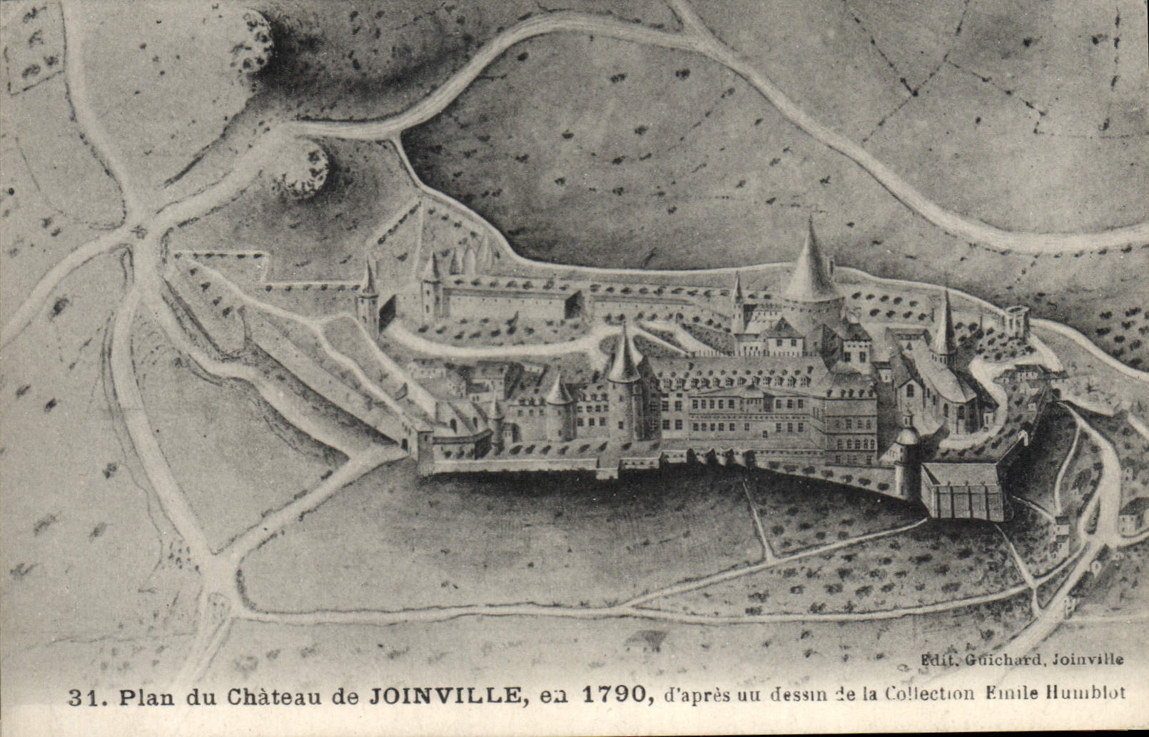 CPA Joinville Plan Du Chateau