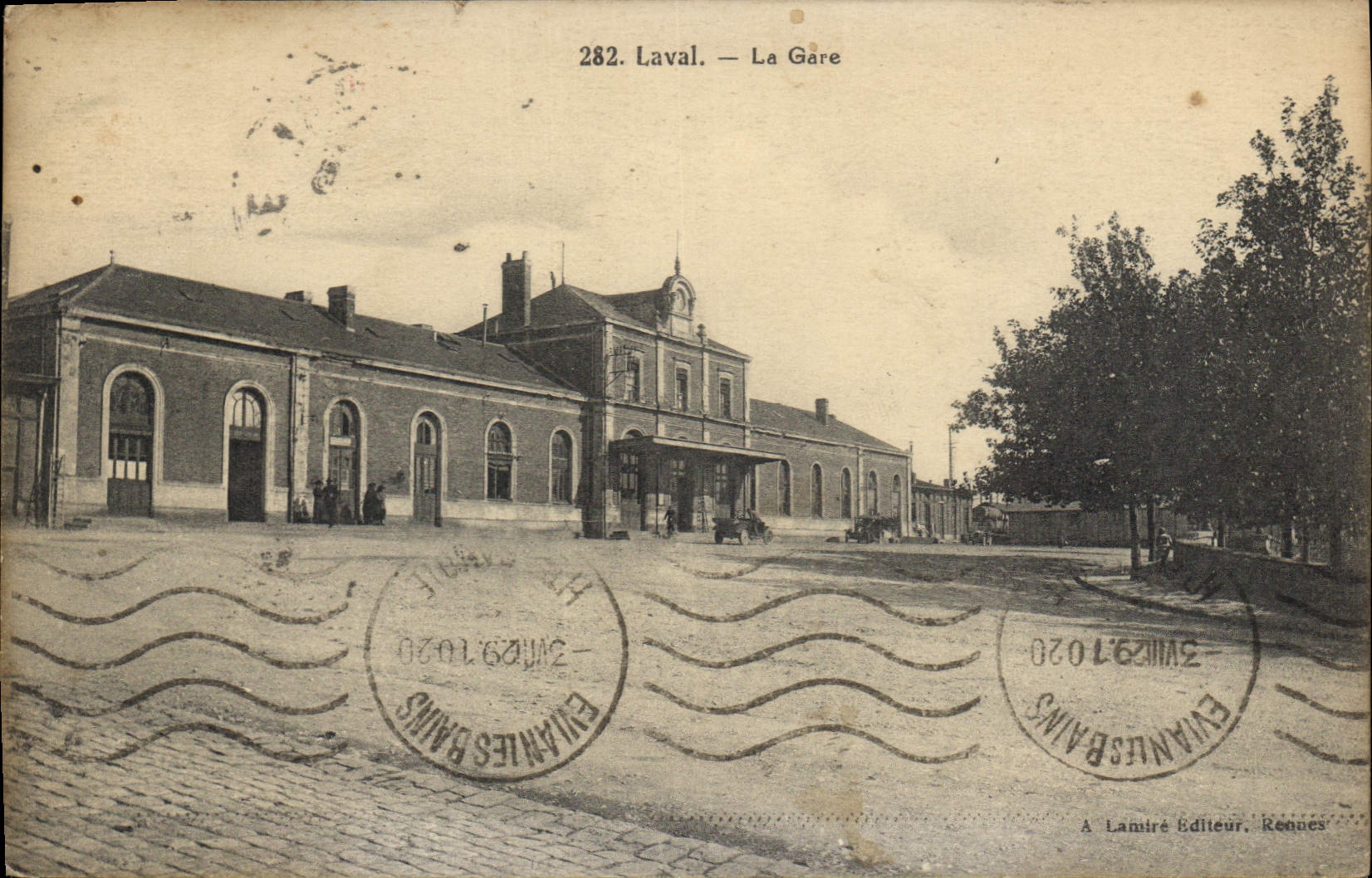 CPA Laval La Gare