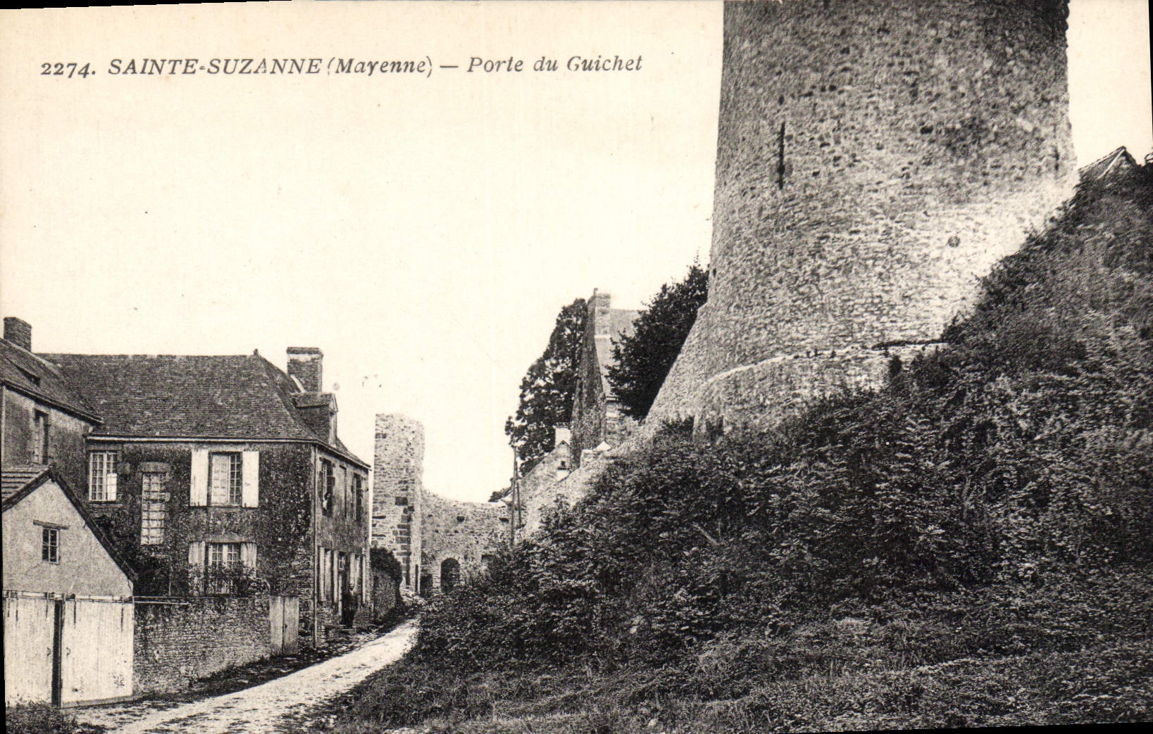 CPA Sainte Suzanne Porte Du Guichet