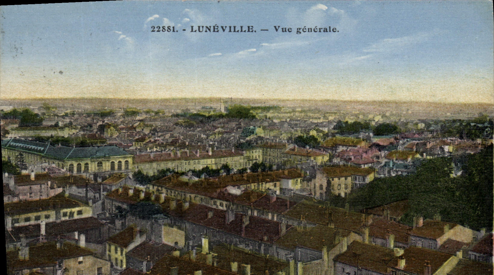CPA Luneville Vue Generale