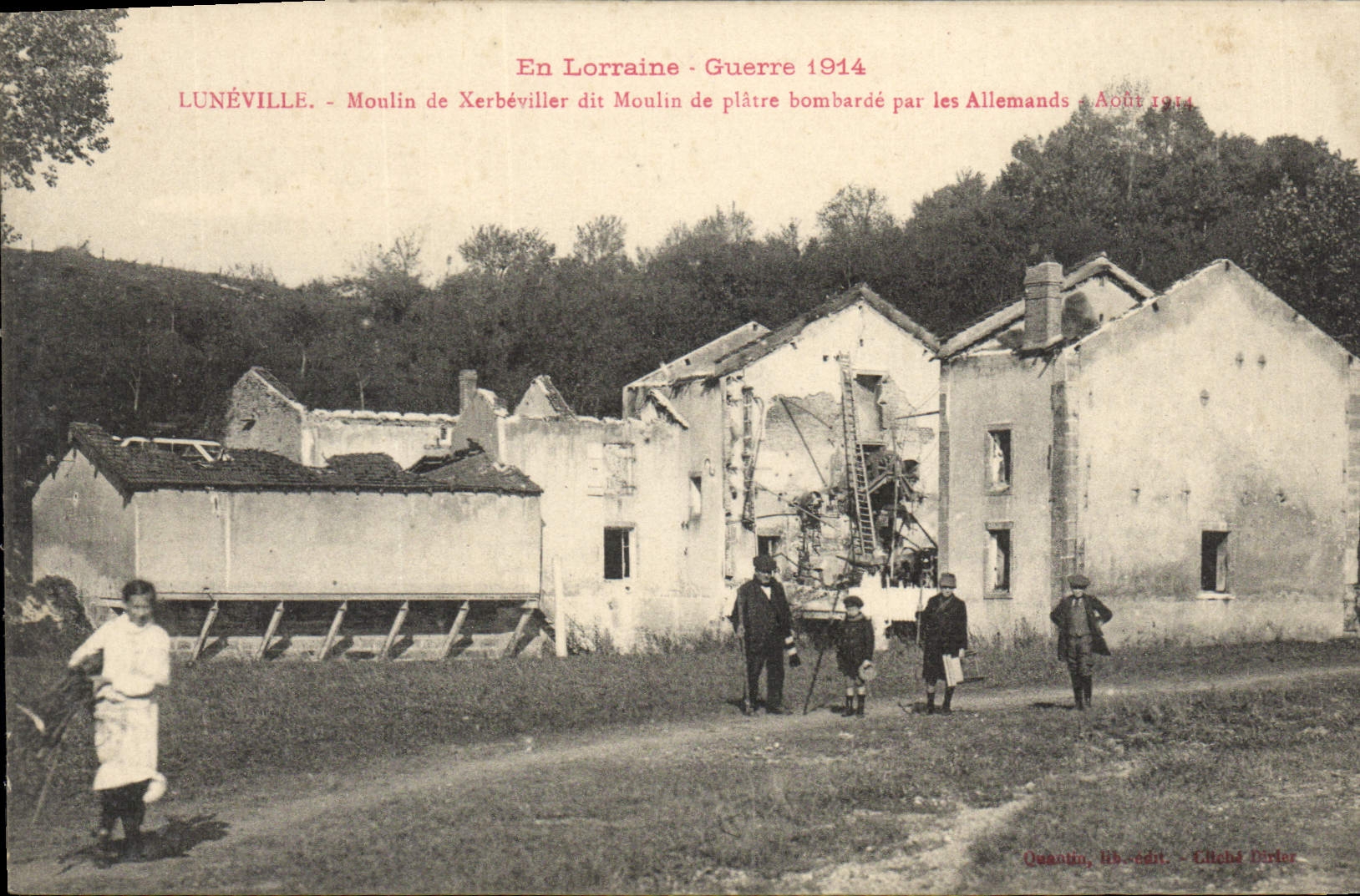CPA Luneville Moulin de Xerbéviller