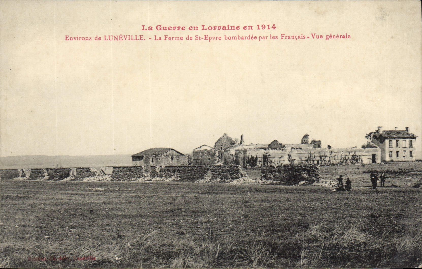 CPA Luneville La Ferme De St Epvre