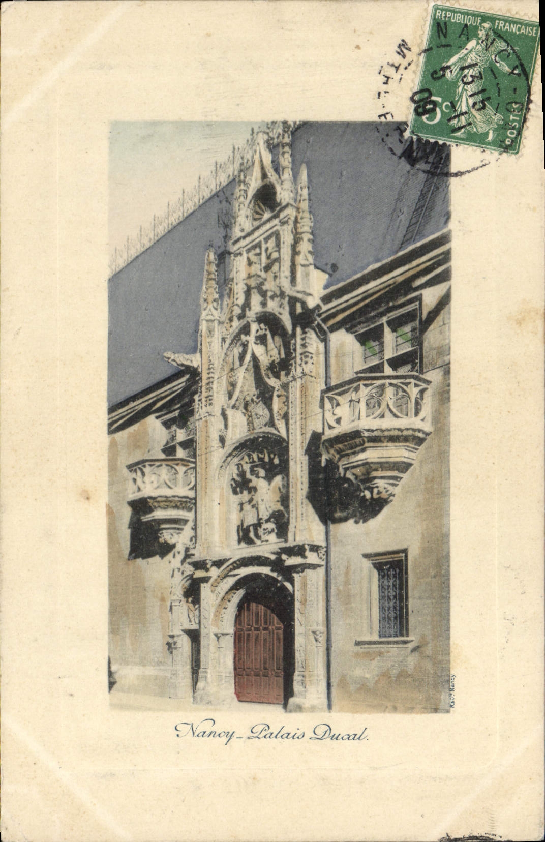 CPA Nancy Palais Ducal