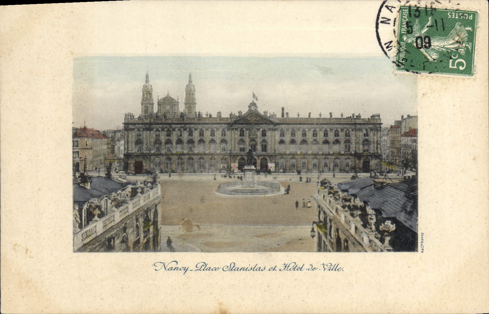 CPA Nancy Place Stanislas Et Hotel De Ville