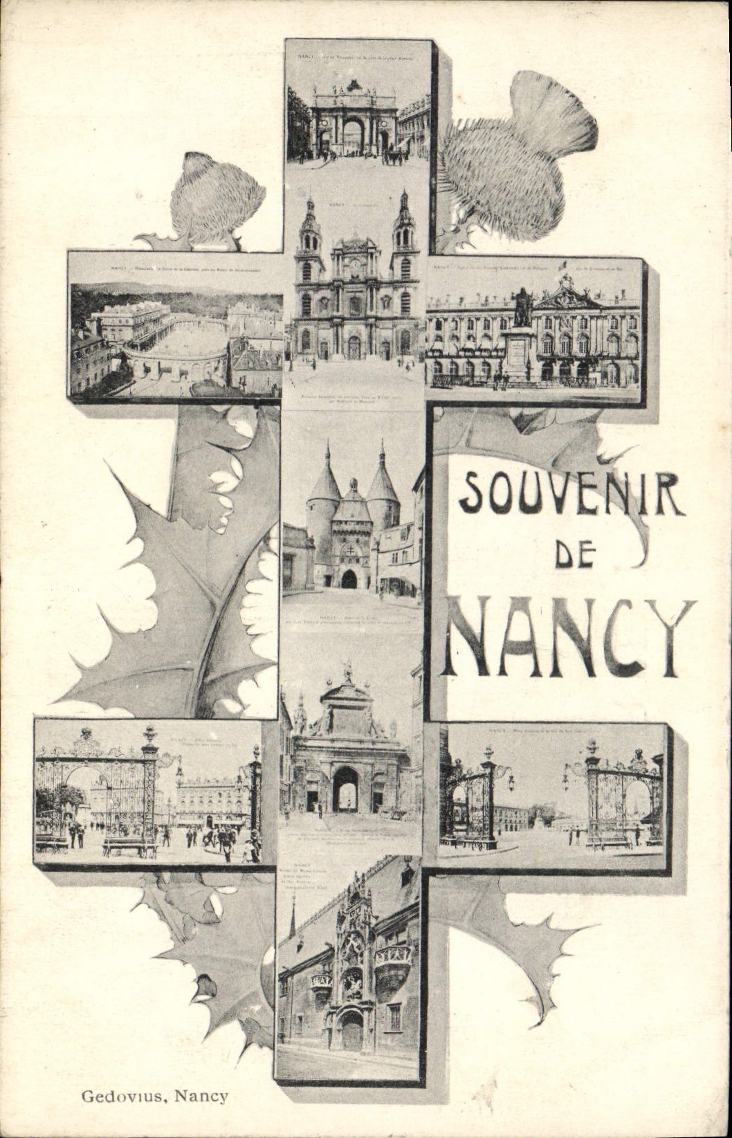 CPA Souvenir De Nancy