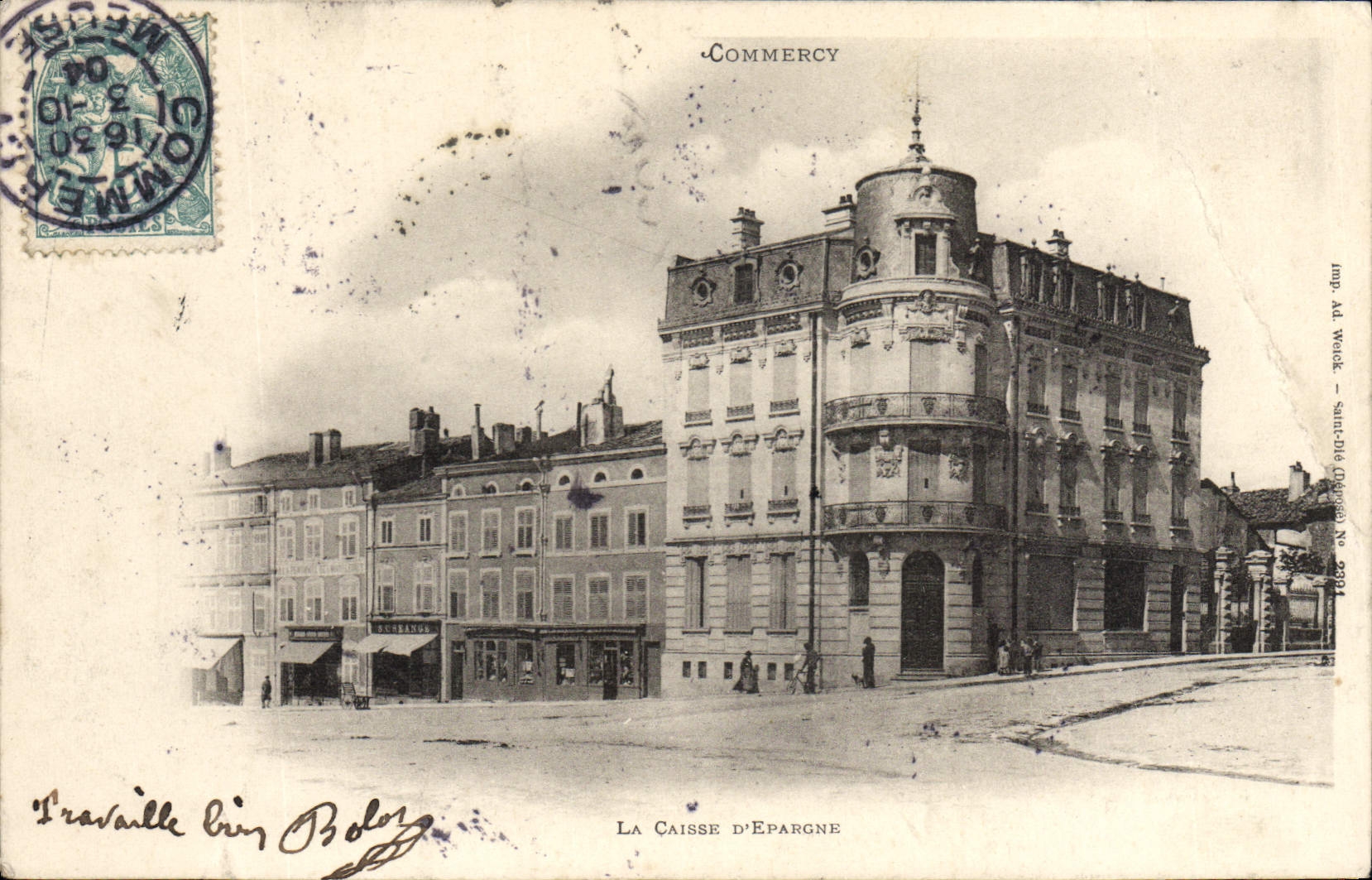 CPA Commercy La Caisse D'Epargne