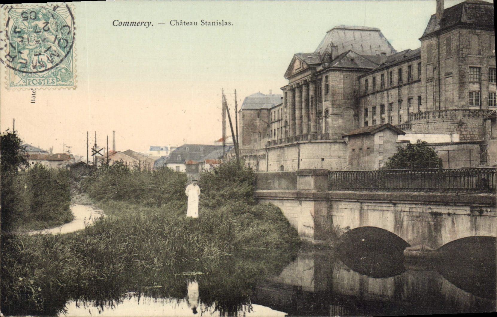 CPA Commercy Chateau Stanislas