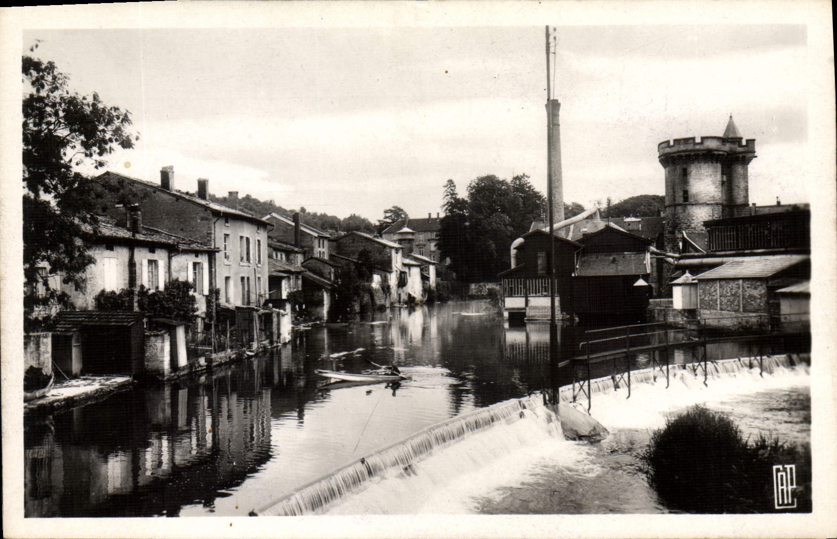 CPA Ligny En Barrois La Tour Et Les Bords De I'Ornain