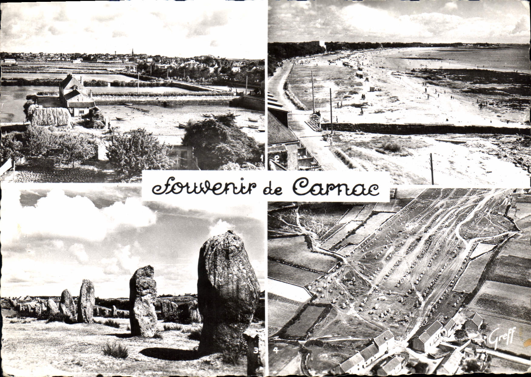 CPSM Carnac Les Marais Salants Vue Generale