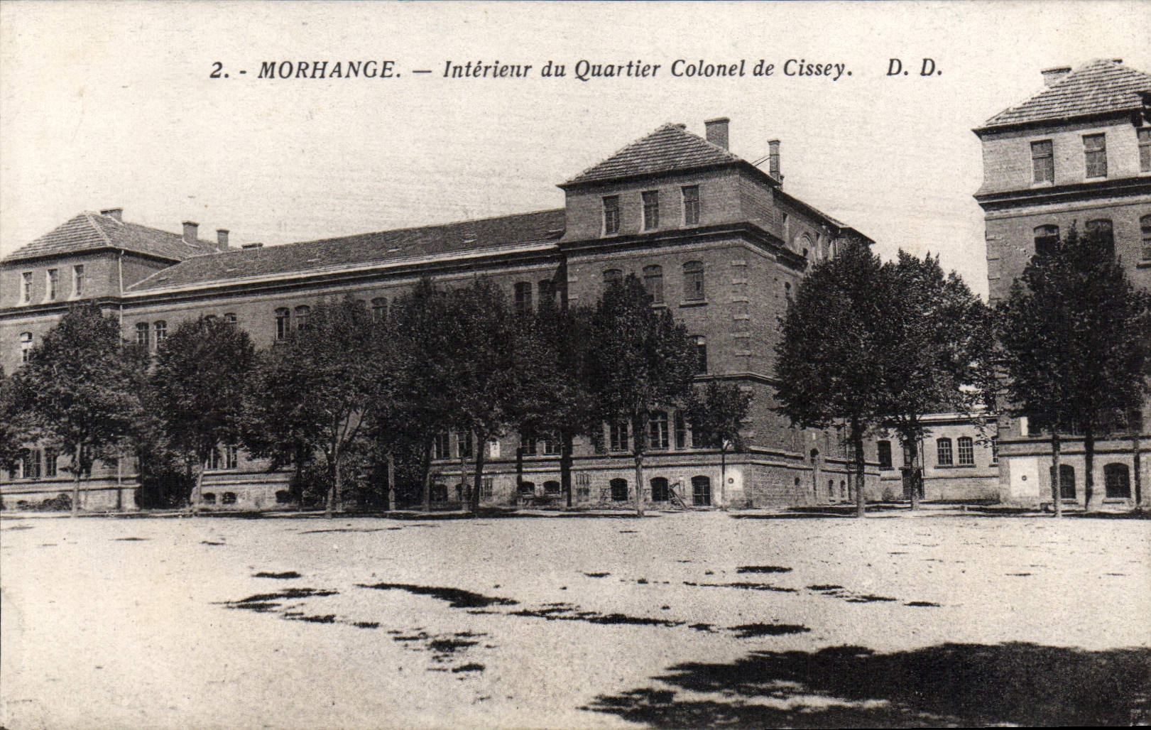 CPA Morhange Interieur Du Quartier Colonel De Cissey