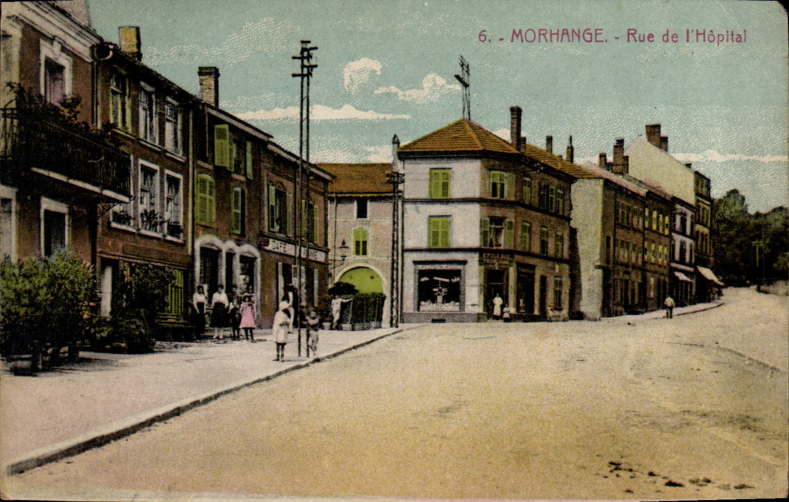 CPA Morhange Rue De I'Hopital