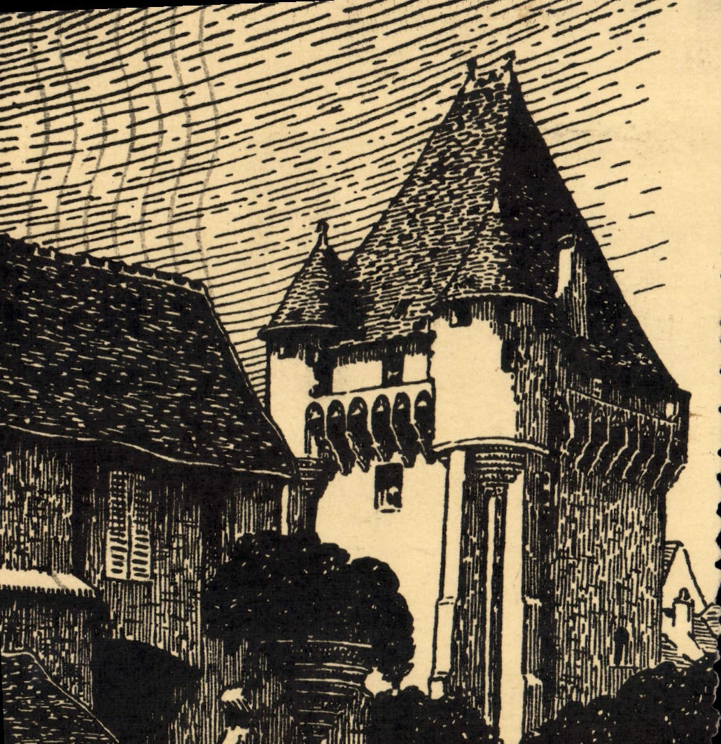 CPA Nevers la porte du Croux