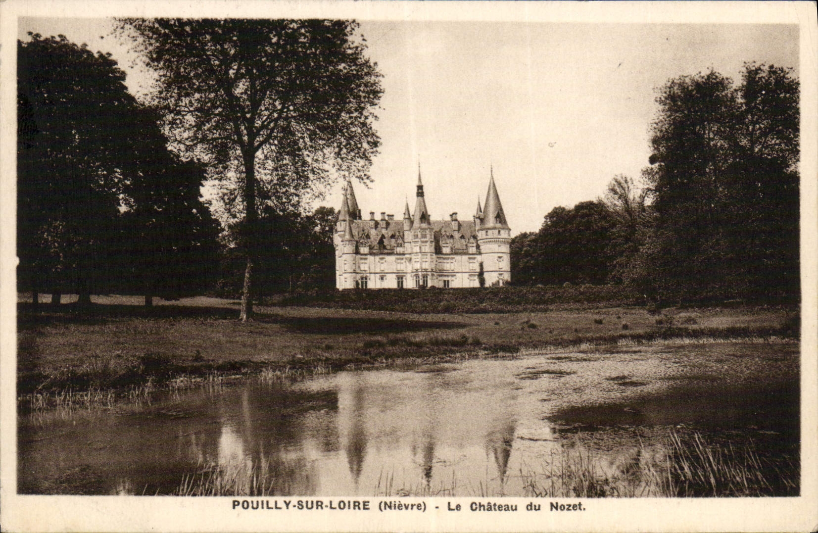 CPA Pouilly Sur Loire le Chateau Du Nozet