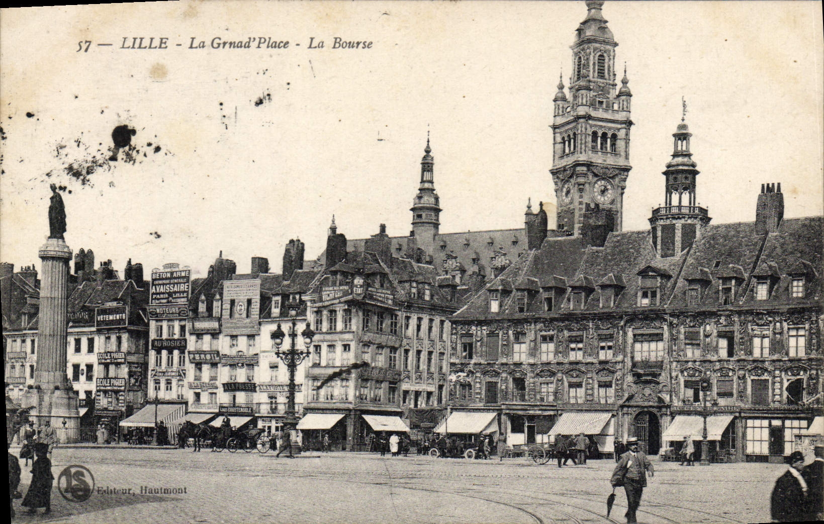 CPA Lille La Grand Place La Bourse