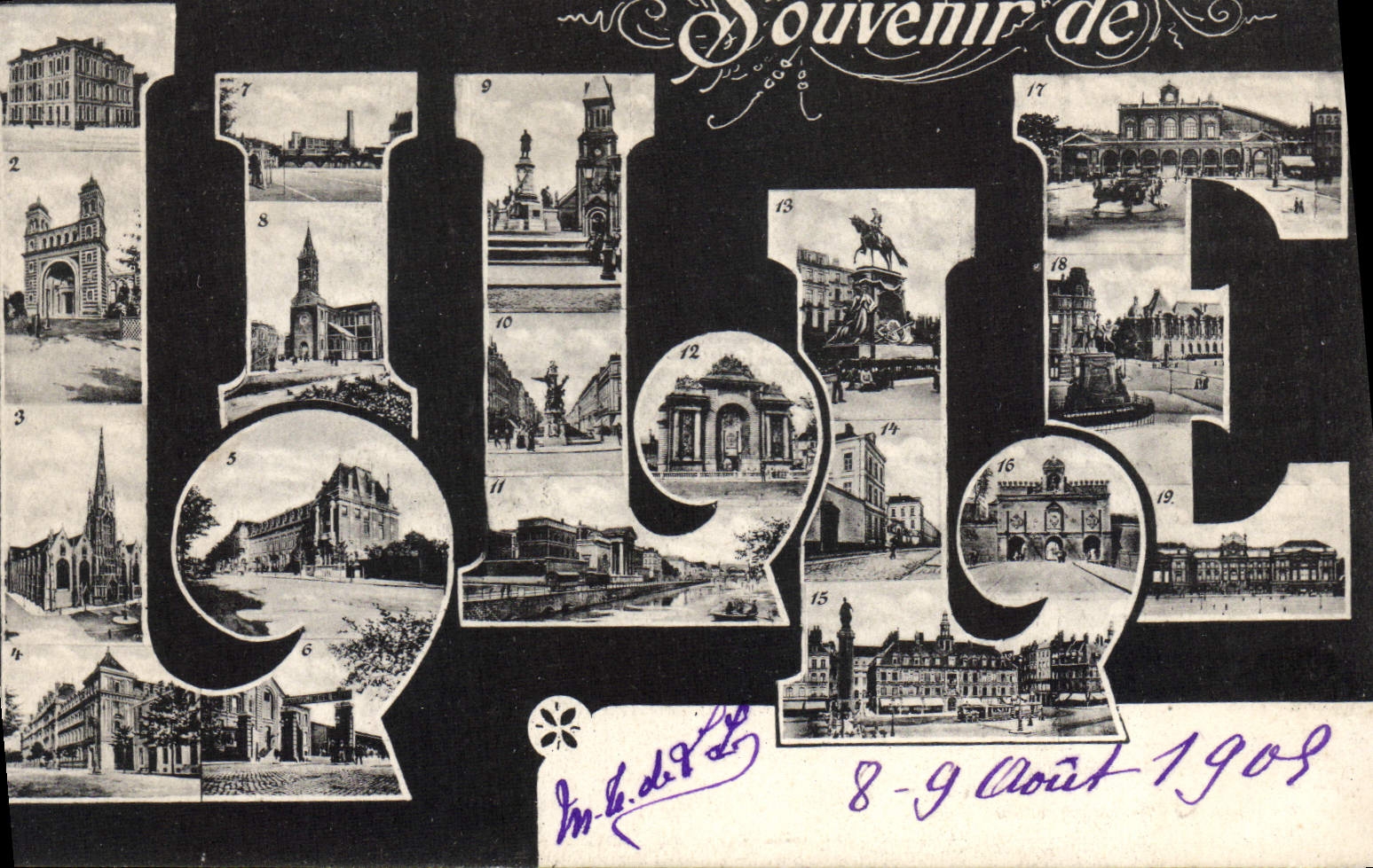 CPA Lille souvenir