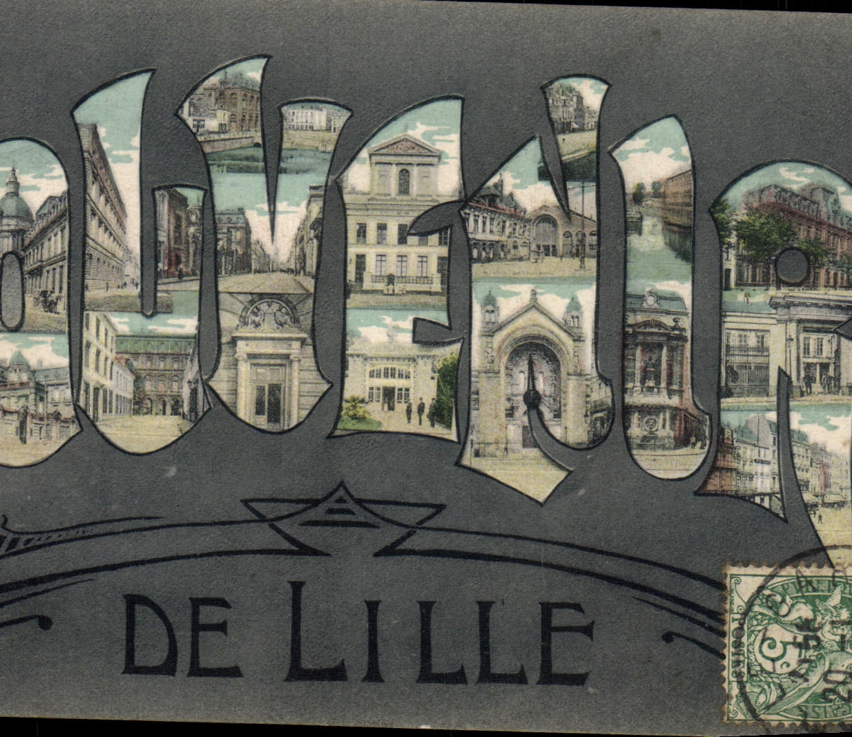 CPA Lille souvenir