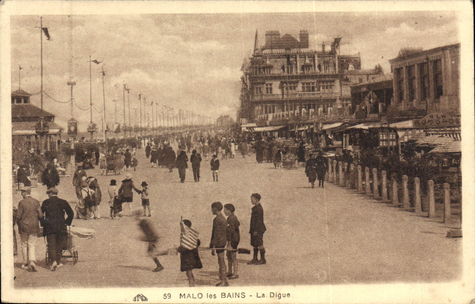 CPA Malo Les Bains La Digue