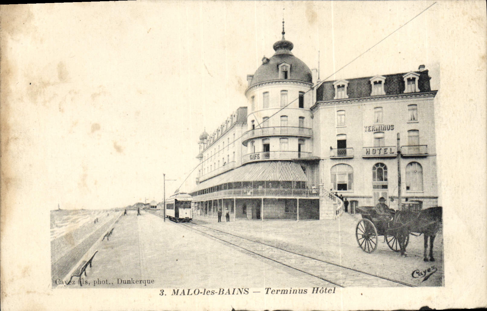CPA Malo Les Bains Terminus Hotel
