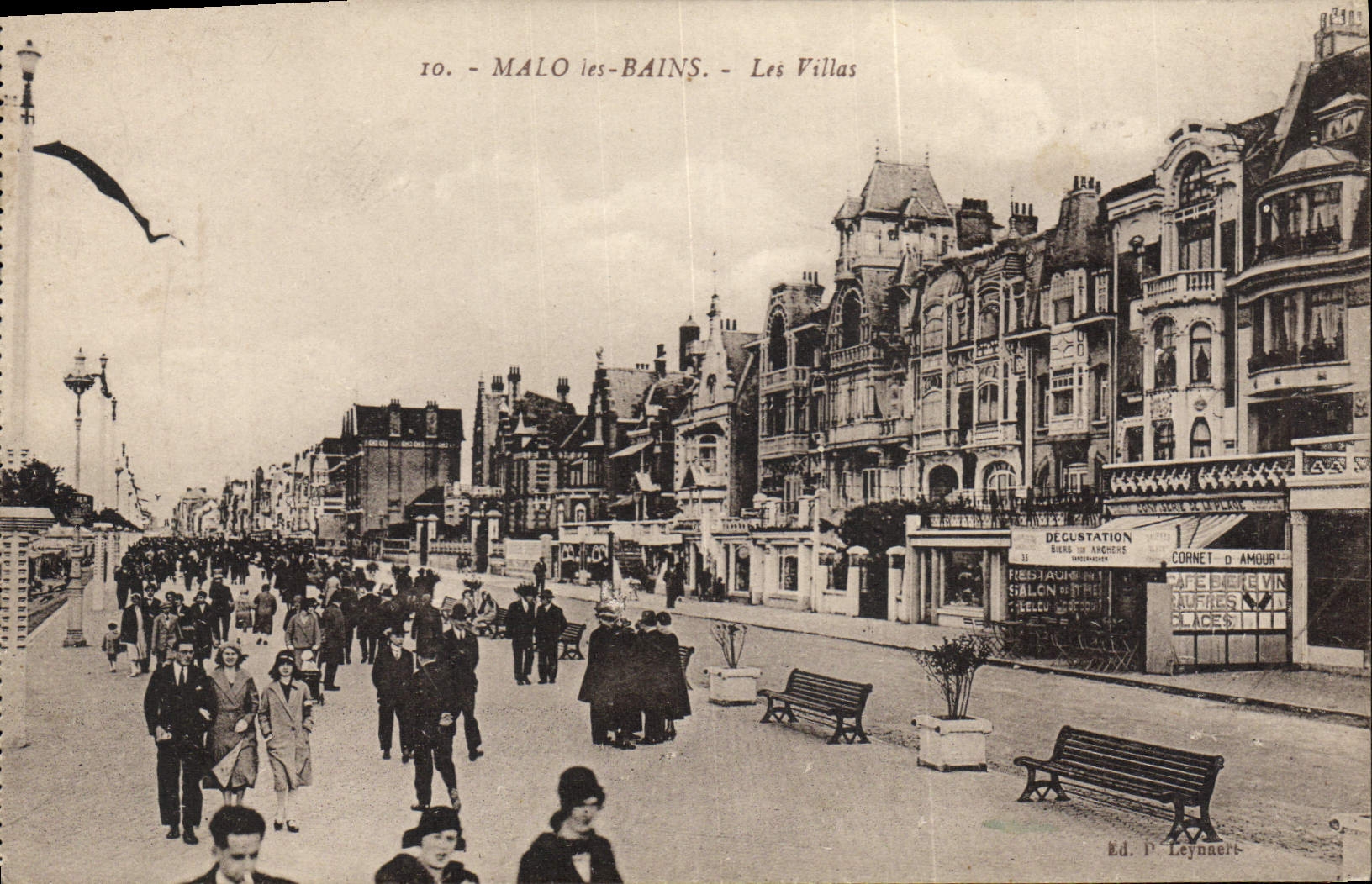 CPA Malo Les Bains Les Villas