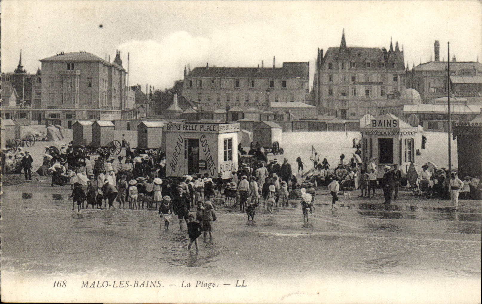 CPA Malo Les Bains La Plage
