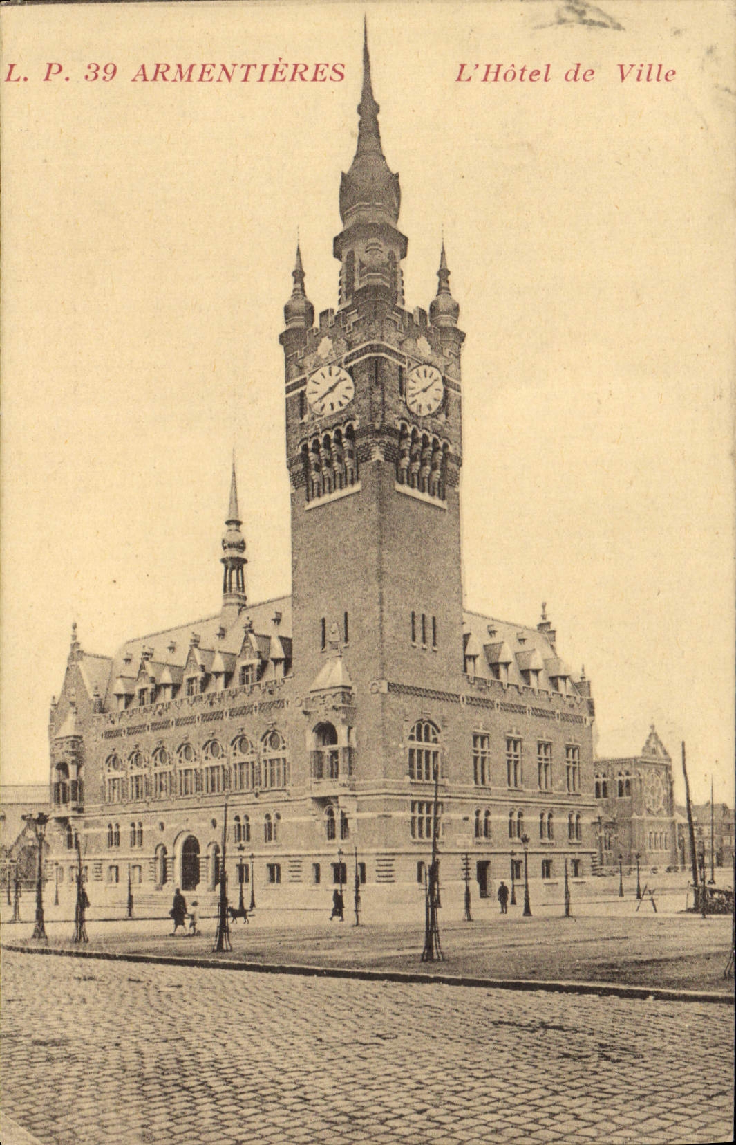 CPA Armentieres L'Hotel De Ville