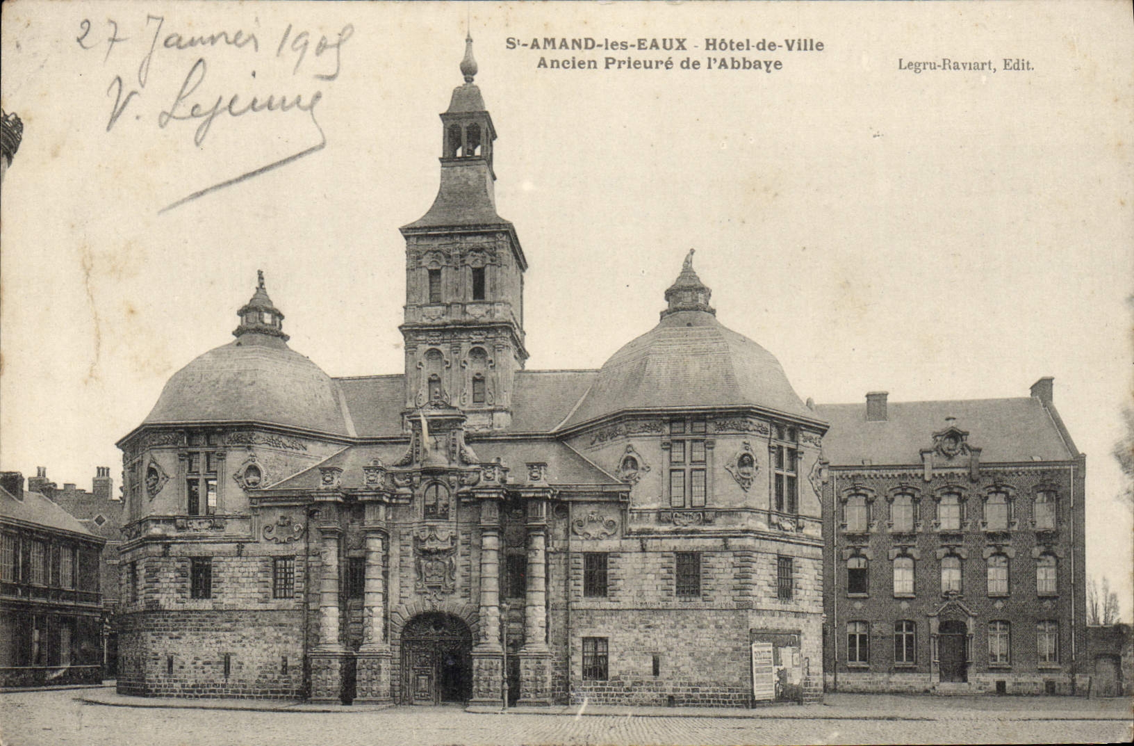 CPA St Amand Les Eaux Hotel De Ville