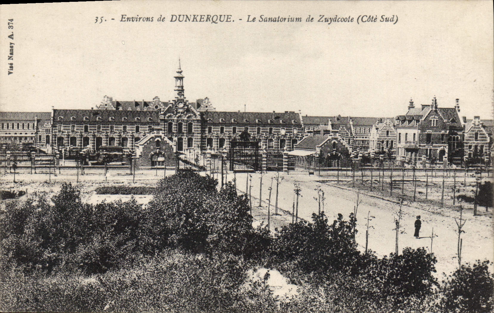 CPA Dunkerque Le Sanatorium De Zuydcoote