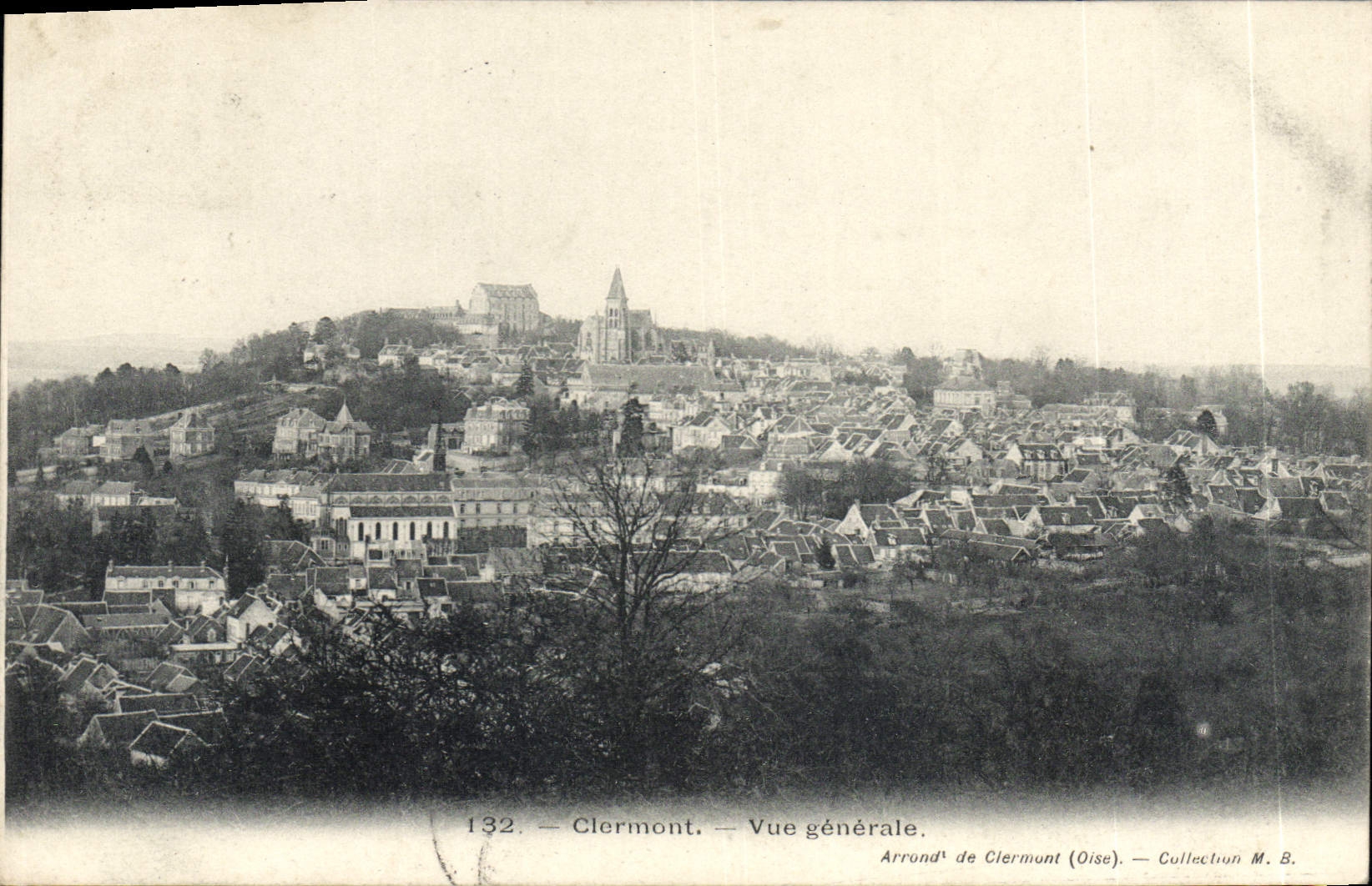 CPA Clermont Vue Generale