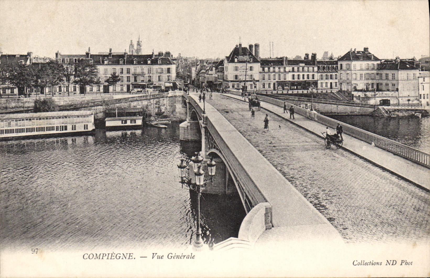 CPA Compiegne Vue Generale