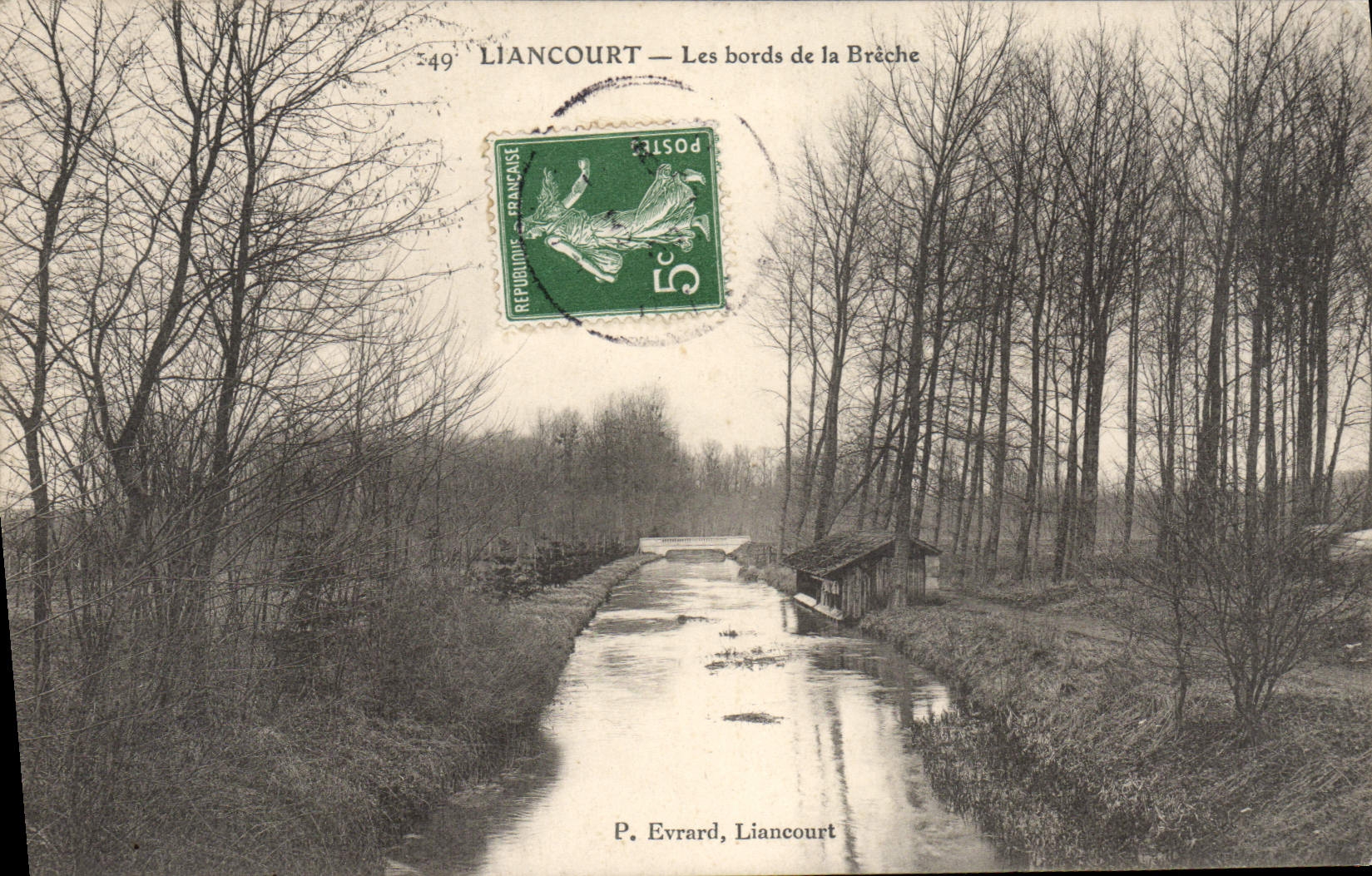 CPA Liancourt Les Bords De La Breche