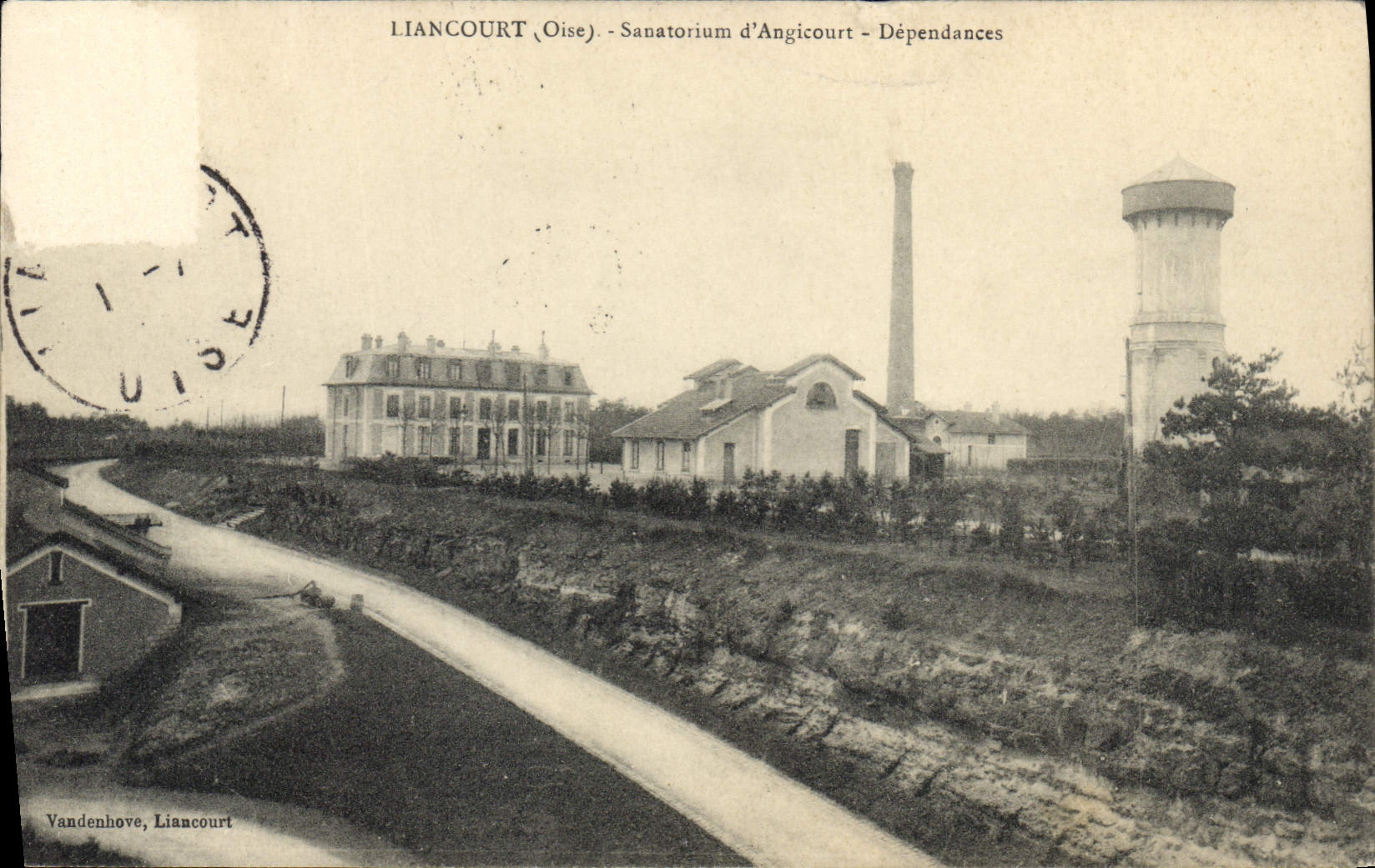 CPA Liancourt Sanatorium D'Angicourt