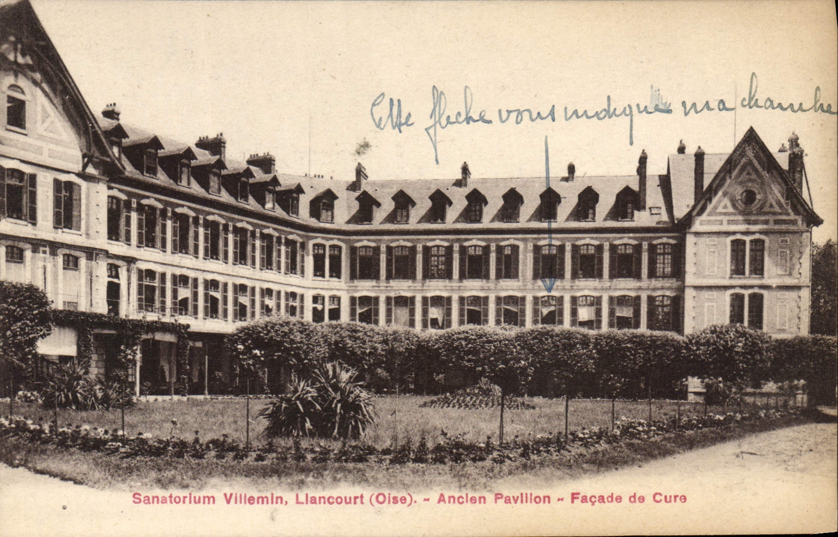 CPA Sanatorium Villemin Liancourt ancien pavillon