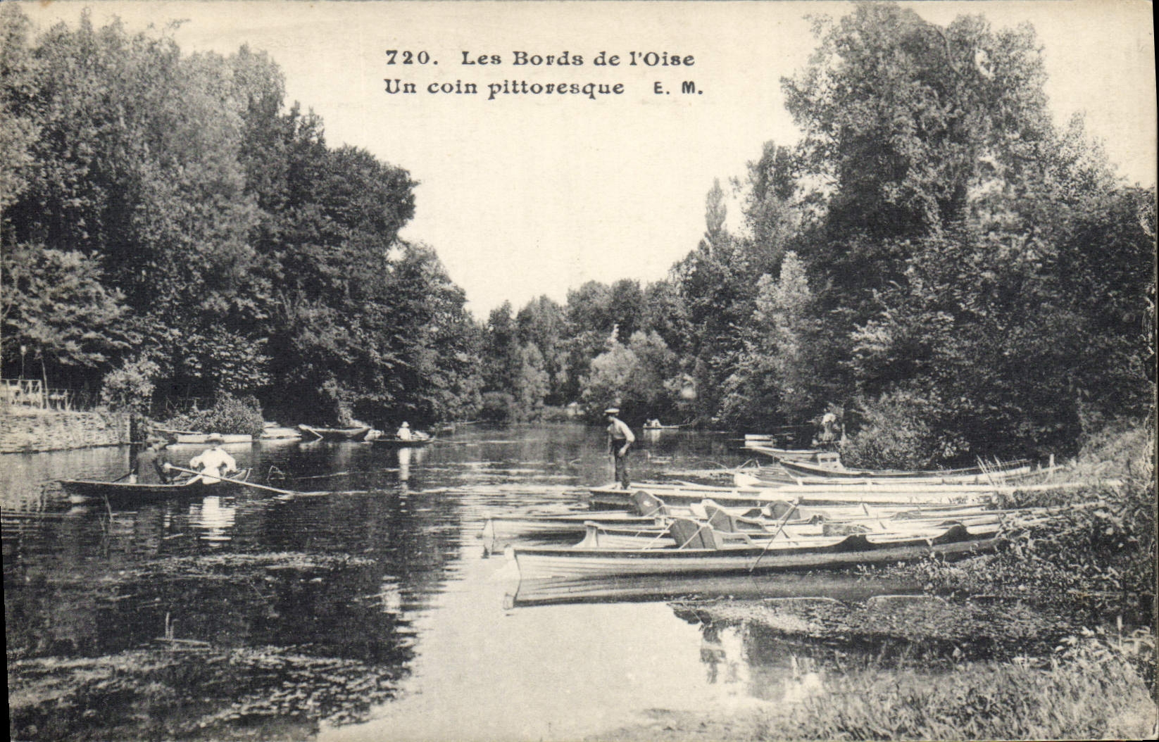 CPA Les Bords De I'Oise Un Coin Pittoresque