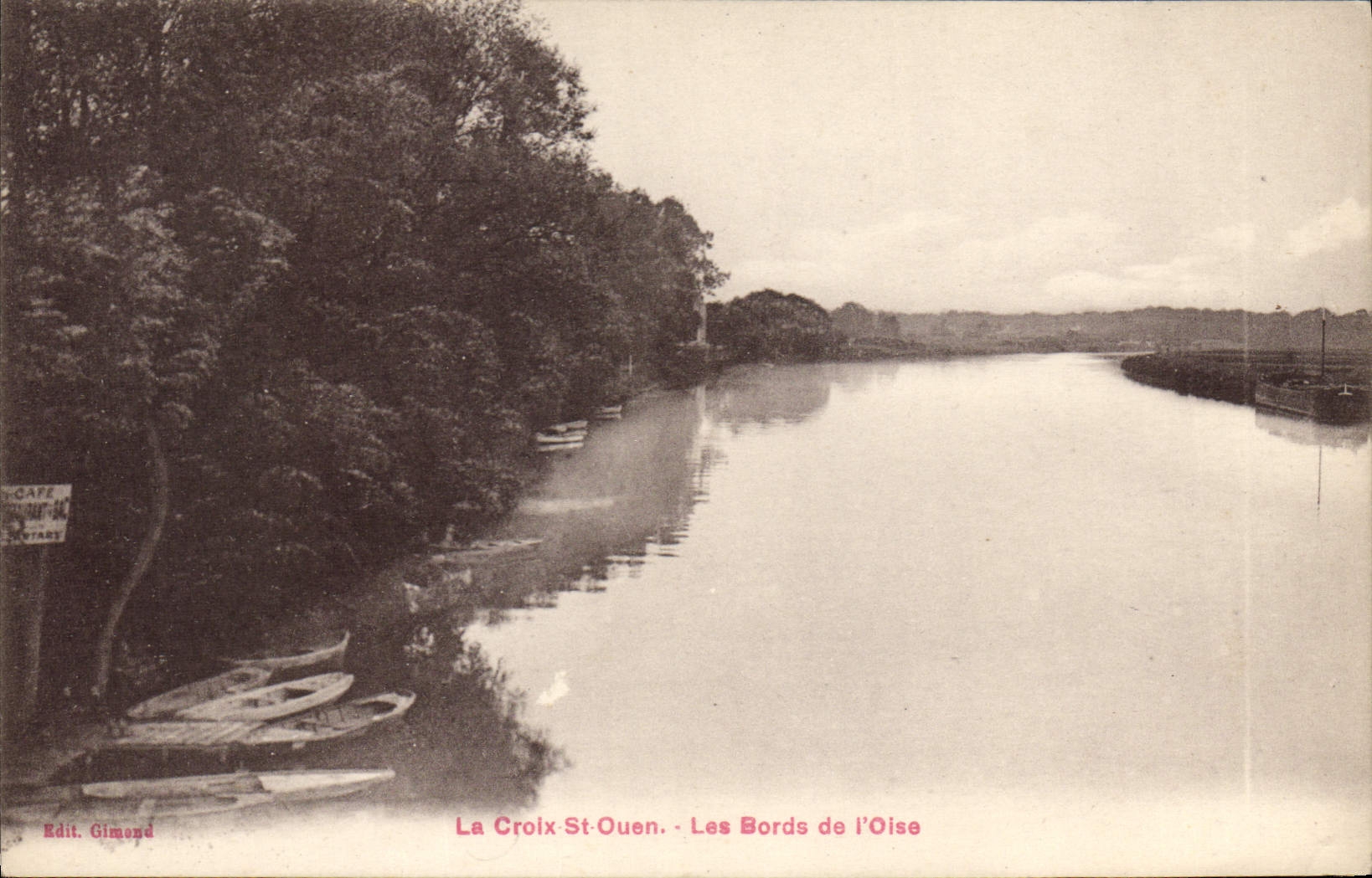 CPA La Croix St Ouen Les Bords De I'Oise
