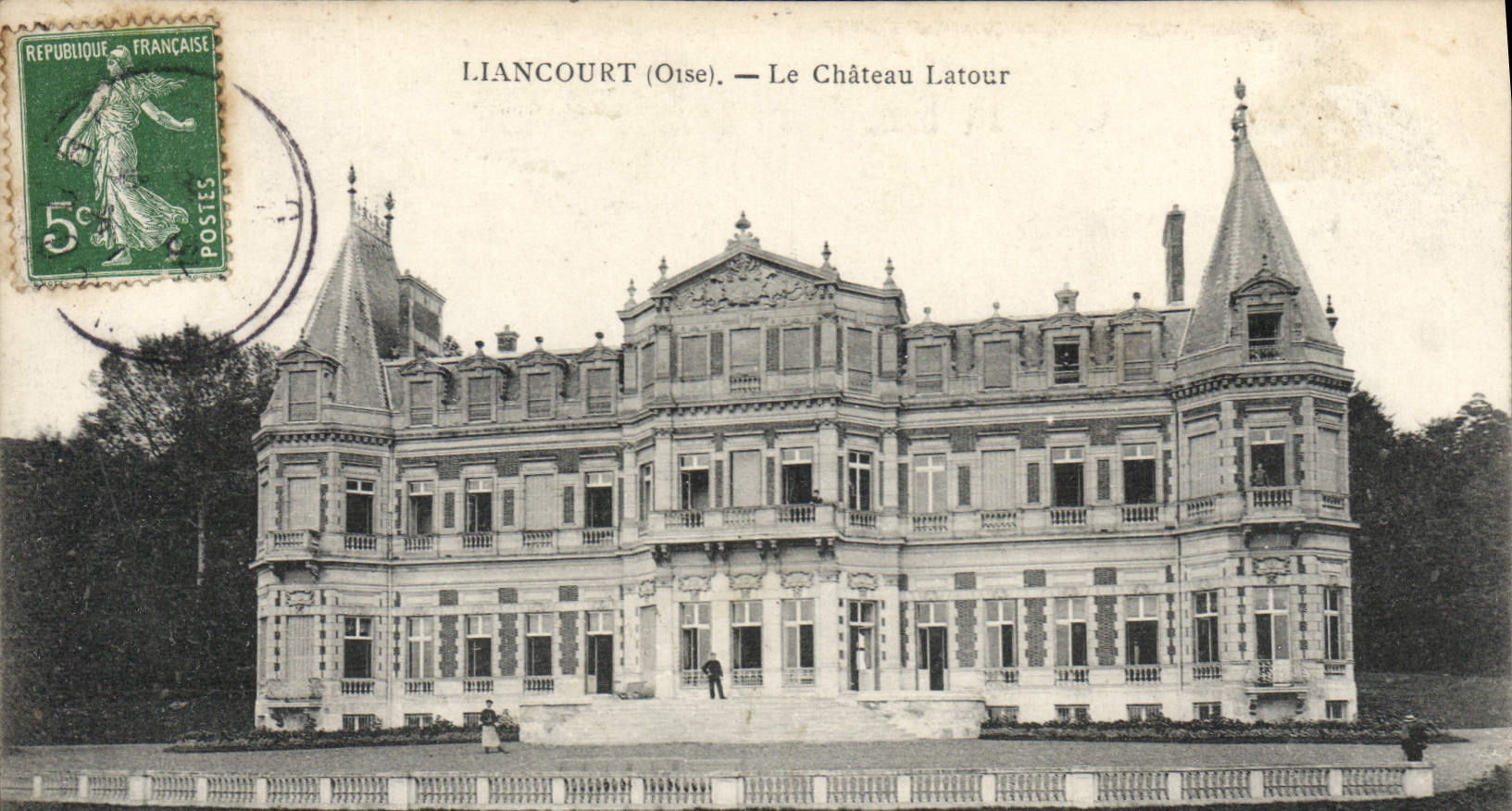 CPA Liancourt Le Chateau Latour