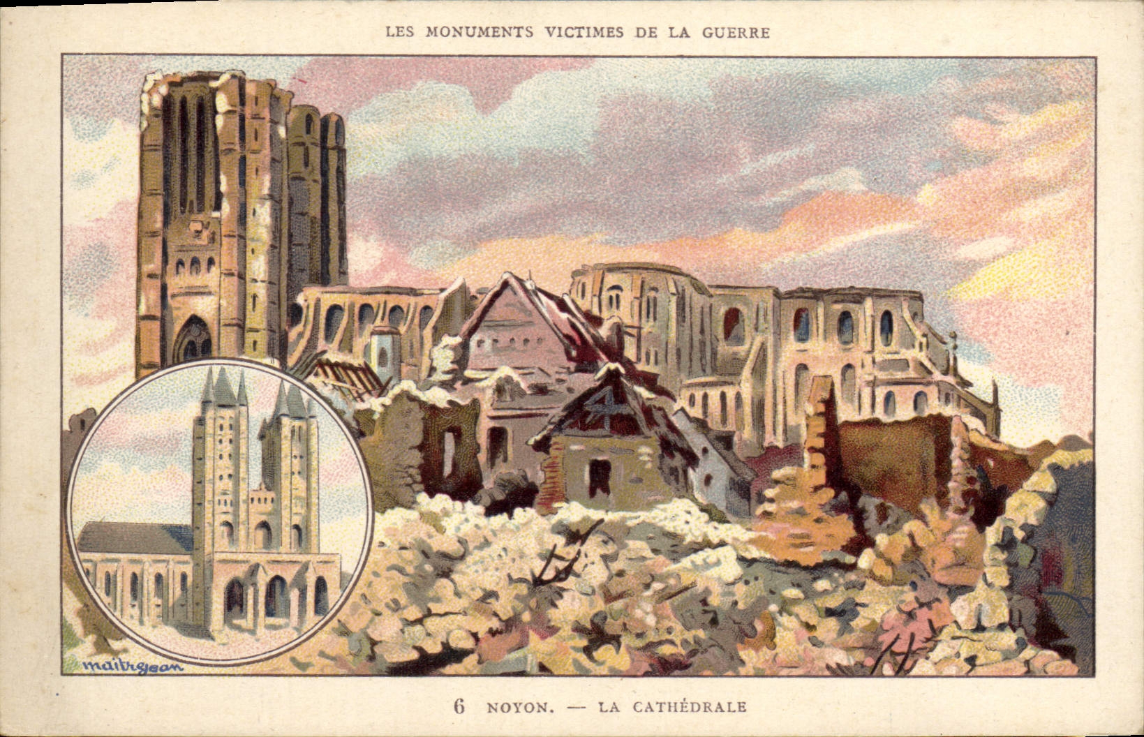 CPA Noyon La Cathedrale