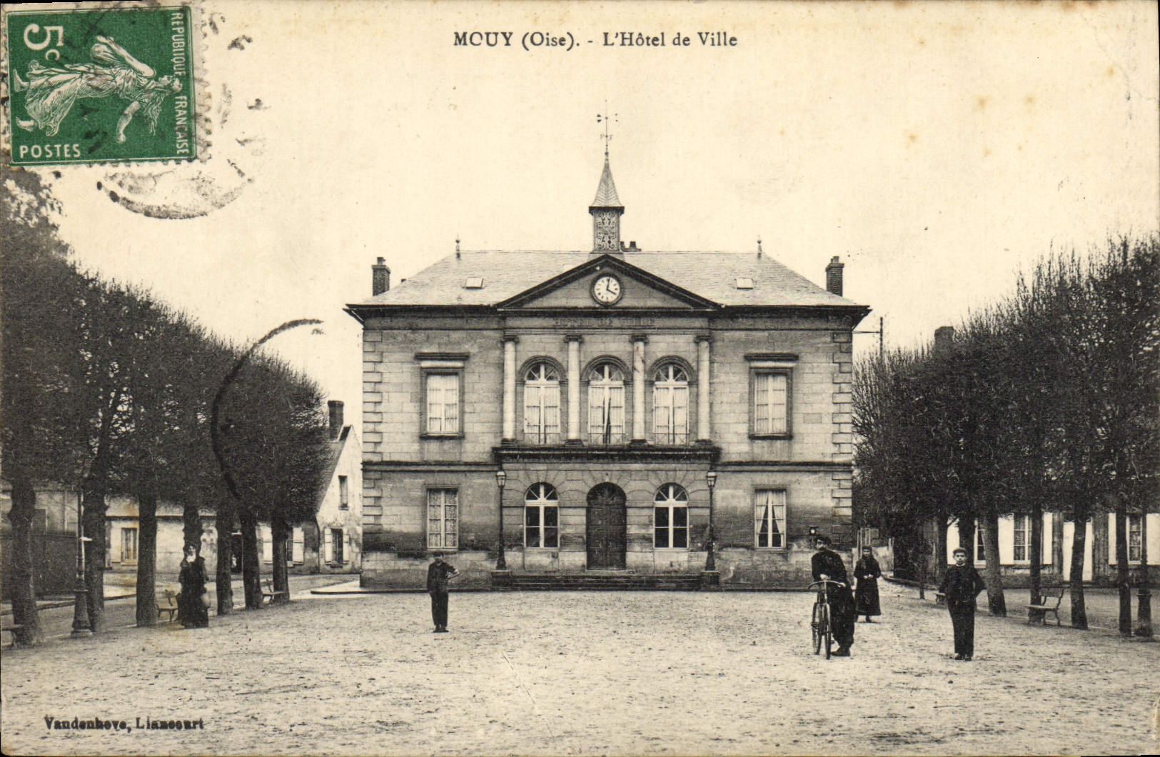CPA Mouy L'Hotel De Ville