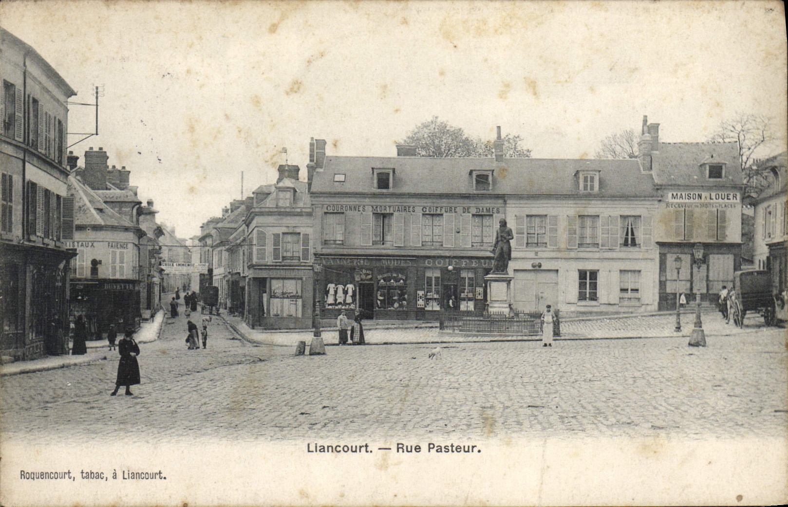 CPA Liancourt Rue Pasteur