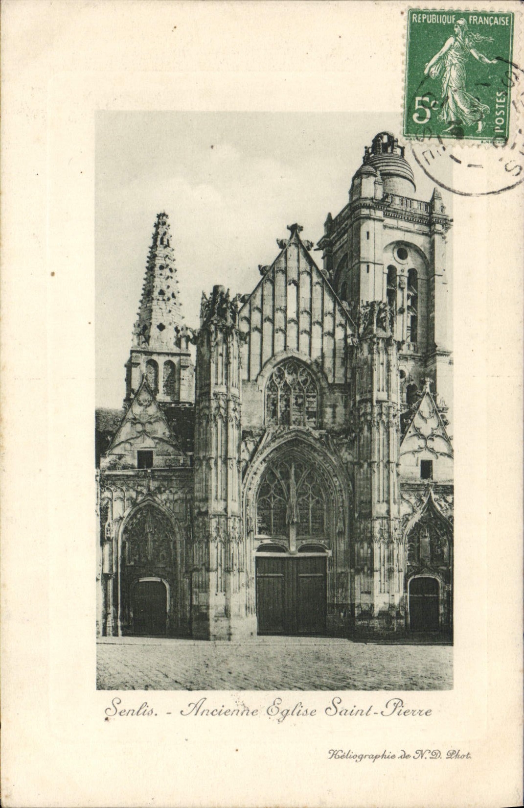CPA Senlis Ancienne Eglise Saint Pierre