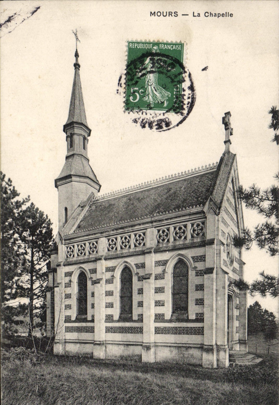 CPA Mours La Chapelle